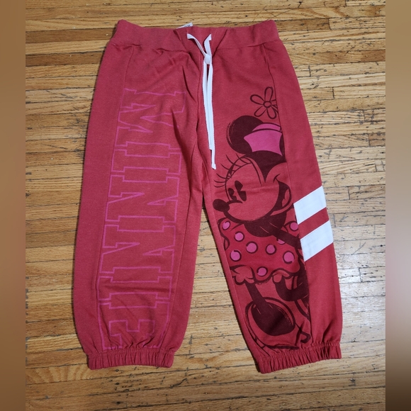Minnie Mouse Capri sweatpants Size XS - Picture 1 of 3